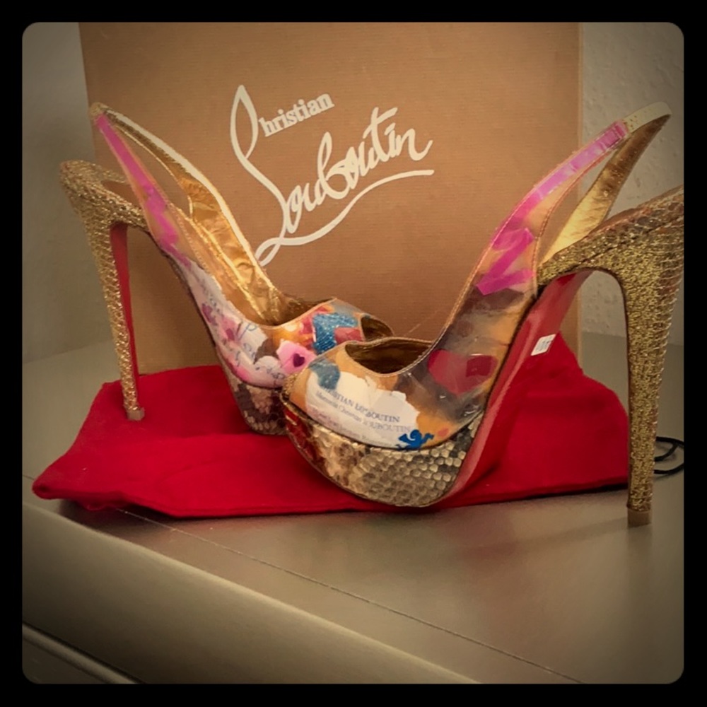 Christian Louboutin Winter Trash 150 Heels